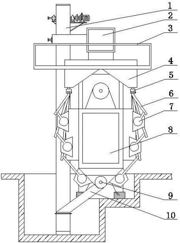 Manufacturing process and welding method of wear-resistant and impact-resistant shakeout pipe