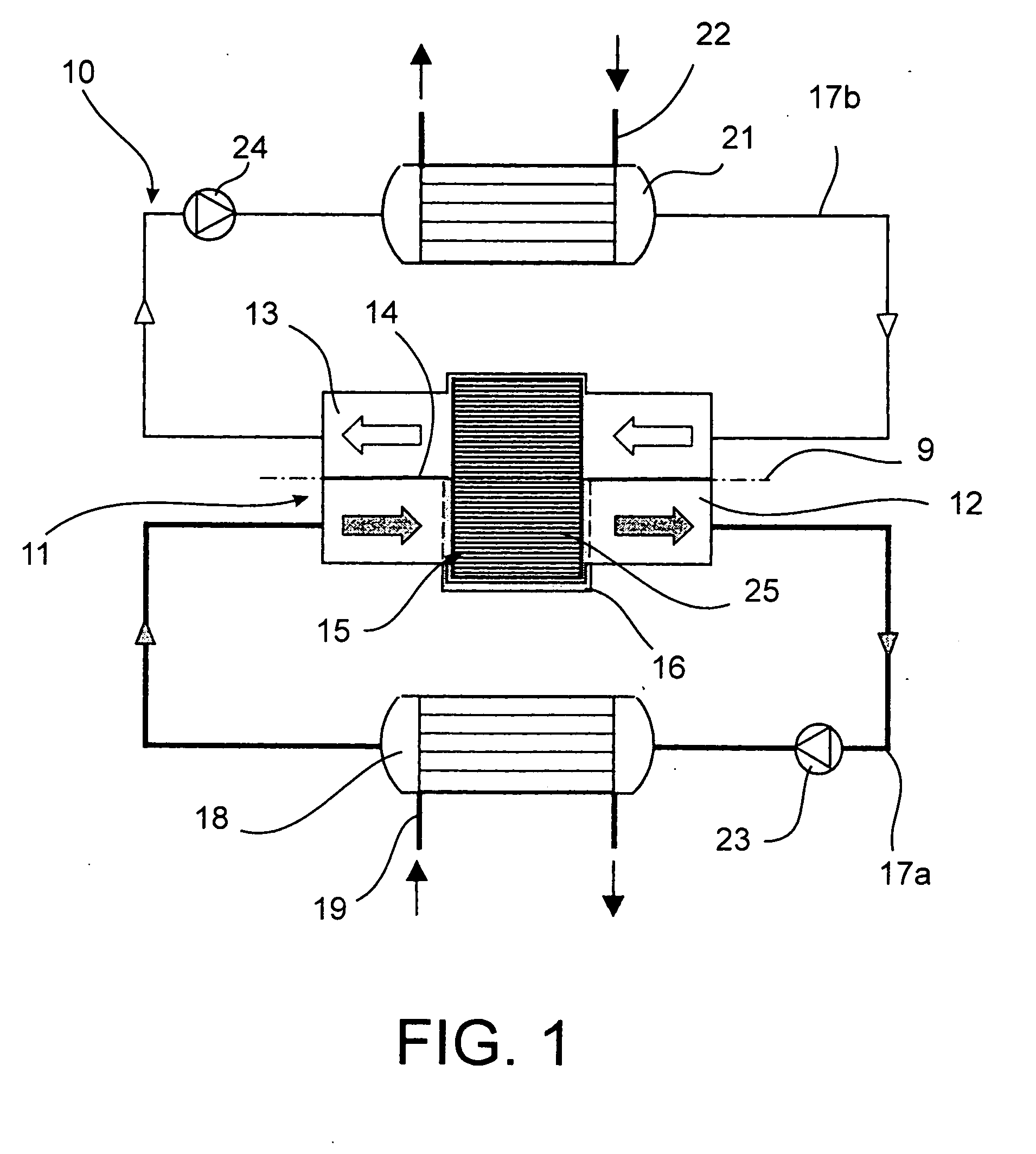 Method and device for continuous generation of cold and heat by means of the magneto-calorific effect