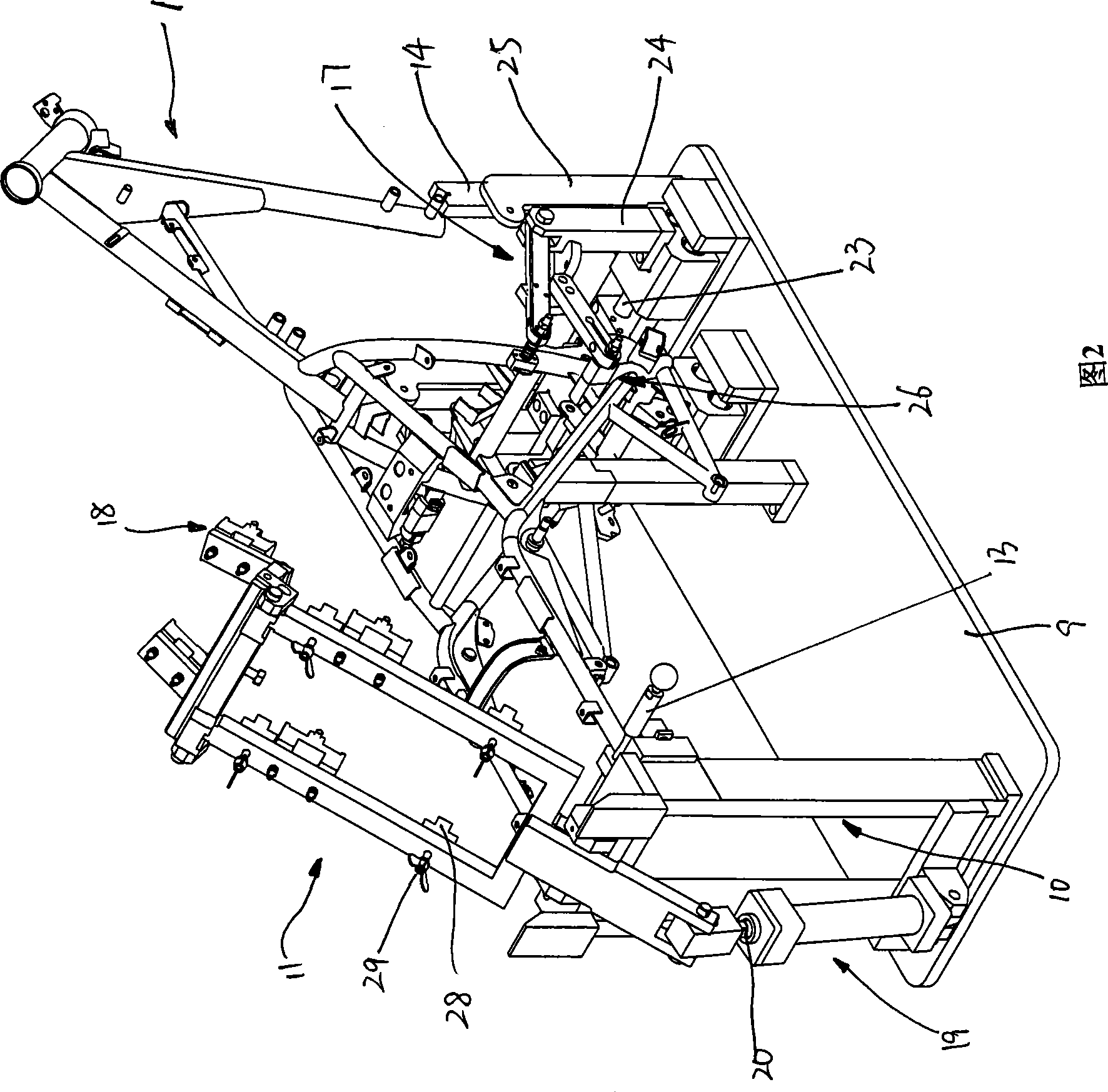 Welding clamp for vehicle frame parts and components