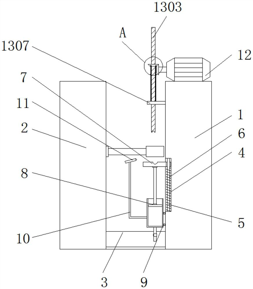 Heat treatment device for mechanical arm rotating shaft machining