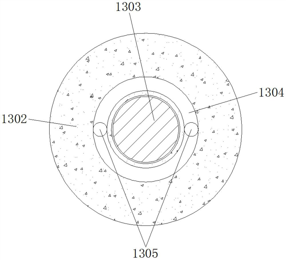 Heat treatment device for mechanical arm rotating shaft machining