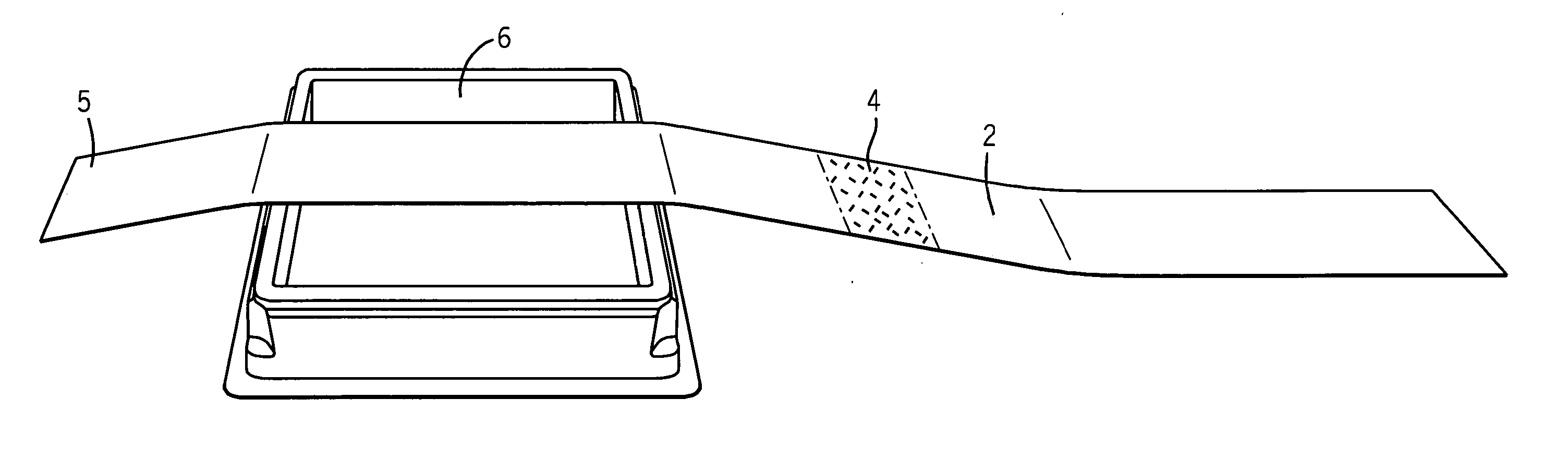 Wrap device to facilitate handling of stacked slides or other stackable flat objects