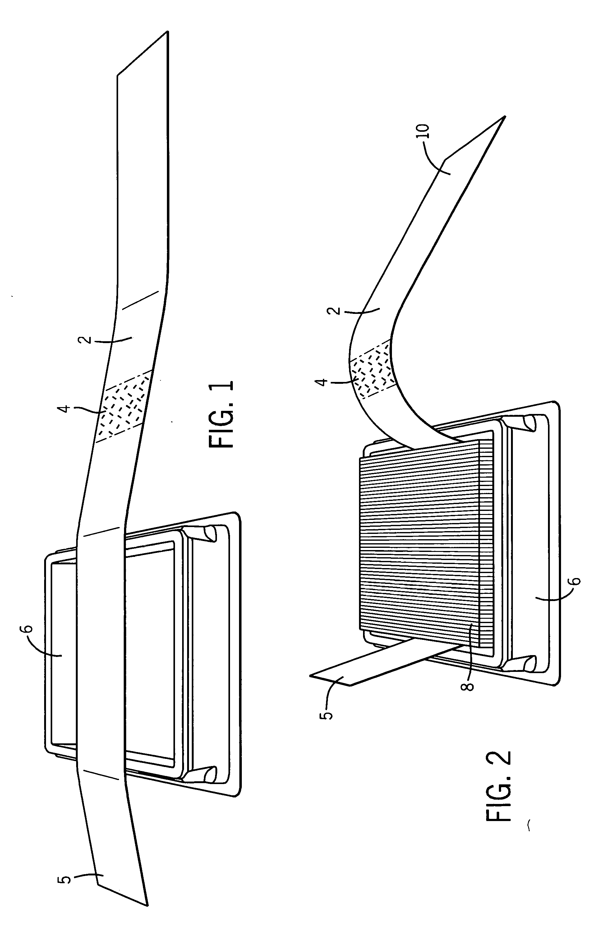 Wrap device to facilitate handling of stacked slides or other stackable flat objects