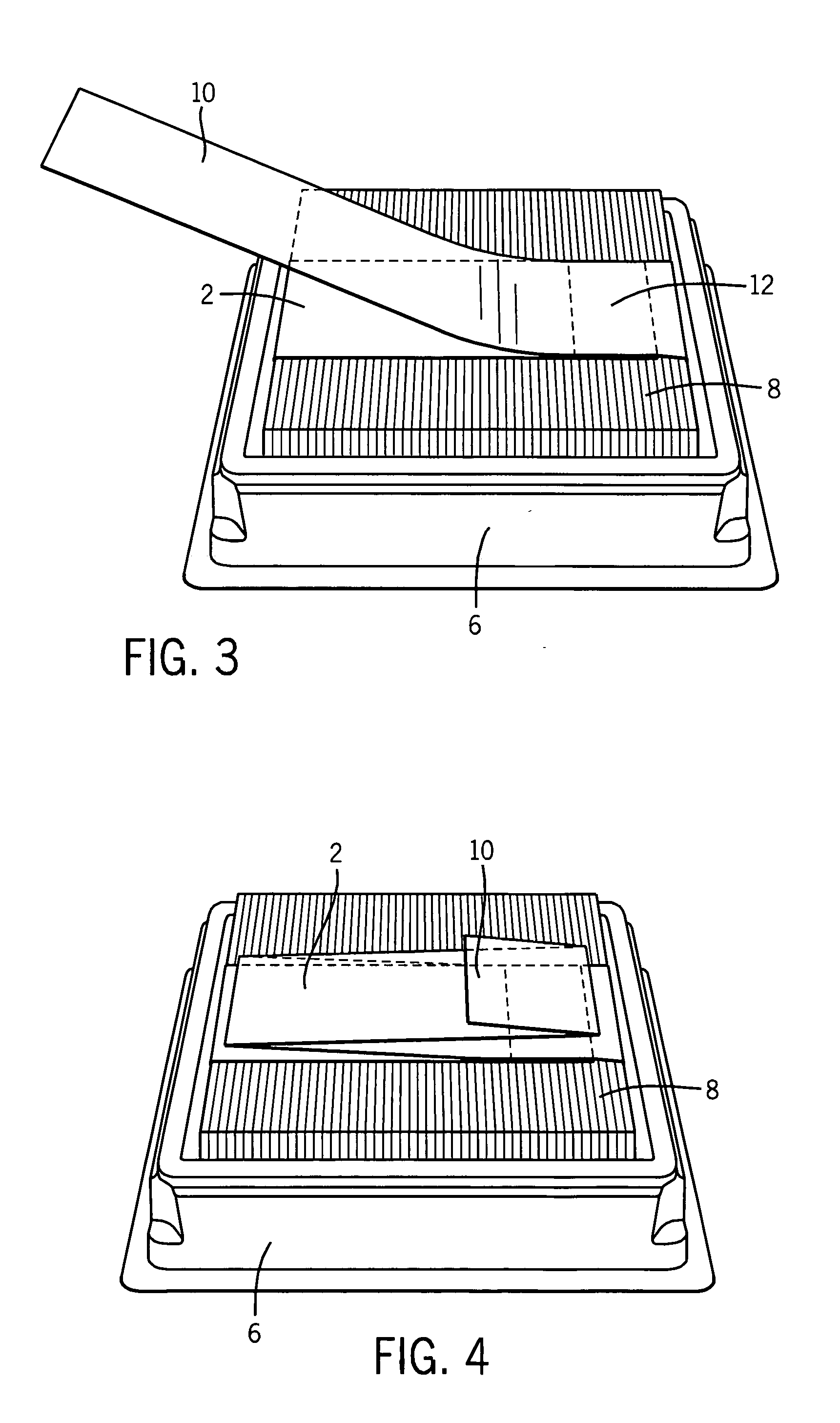 Wrap device to facilitate handling of stacked slides or other stackable flat objects