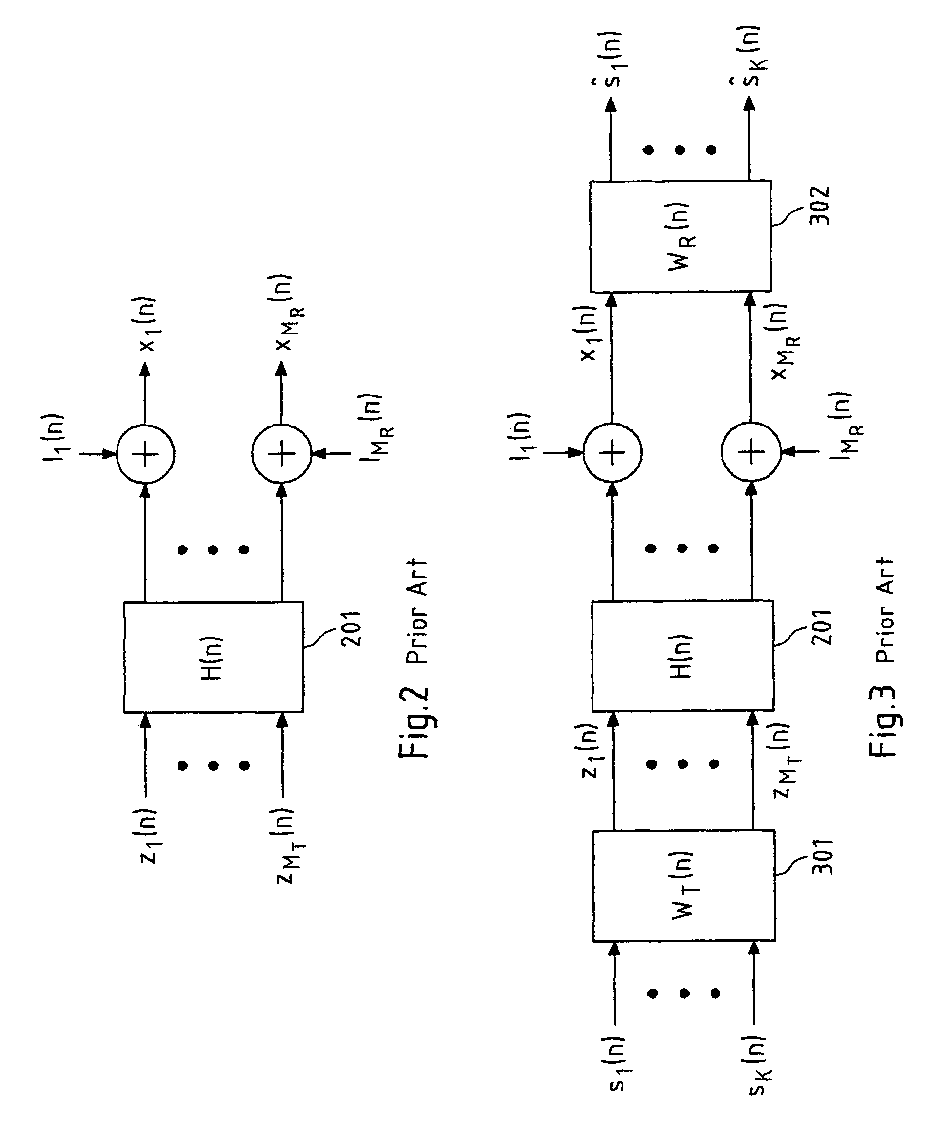 Reduced complexity frequency domain equalization of multiple input multiple output channels