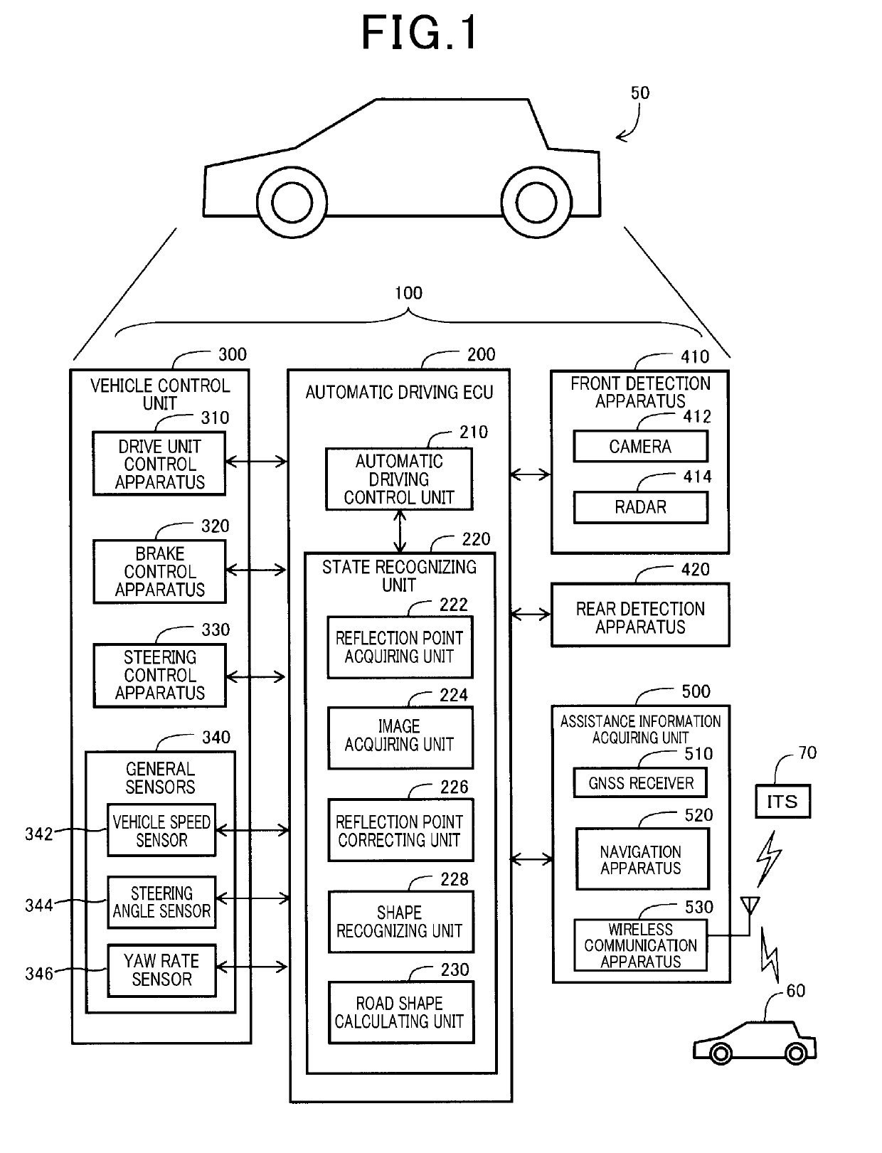 Roadside object recognition apparatus