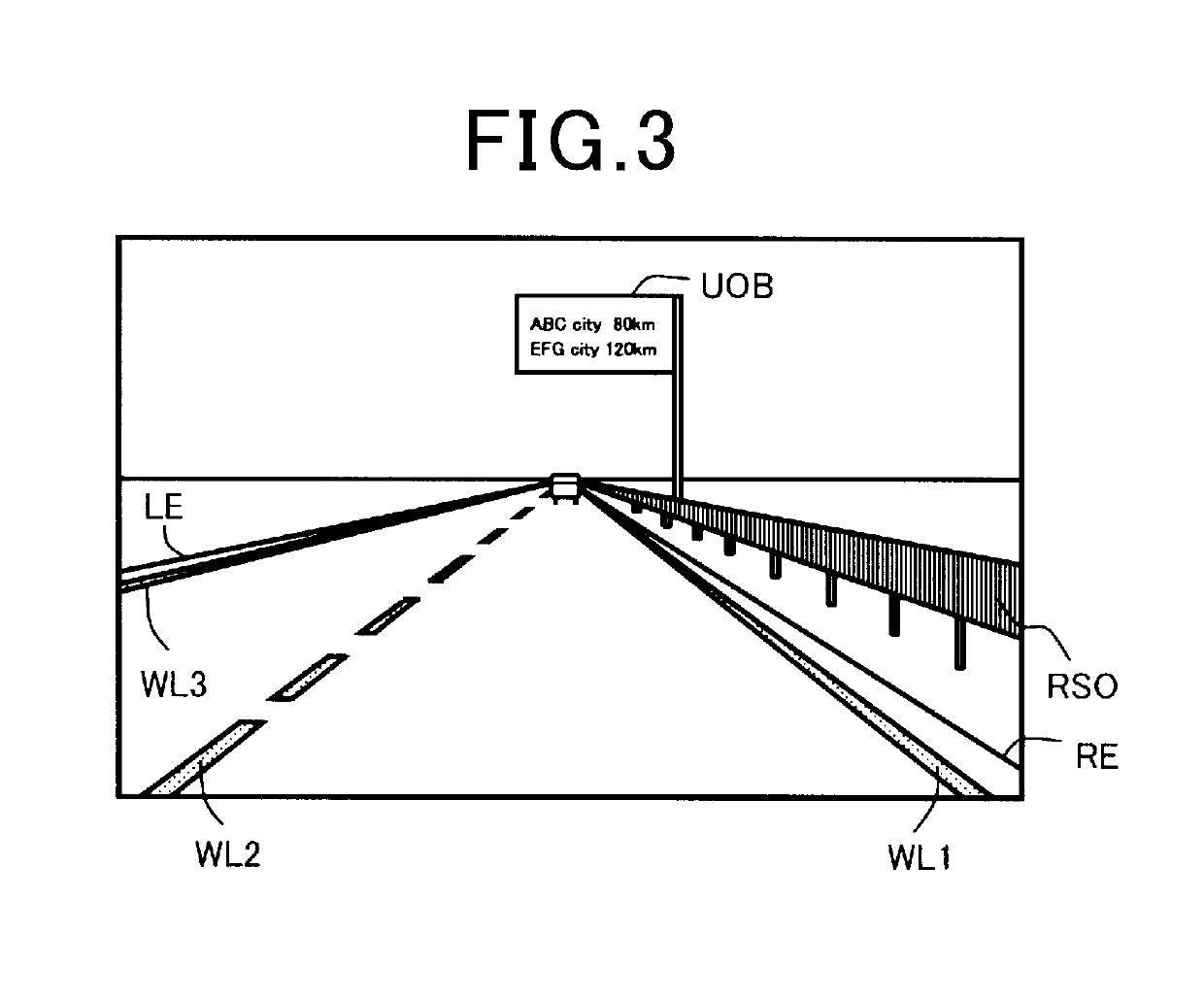 Roadside object recognition apparatus