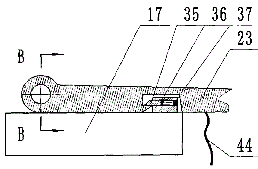 Rotary direct-driving arch breaking device