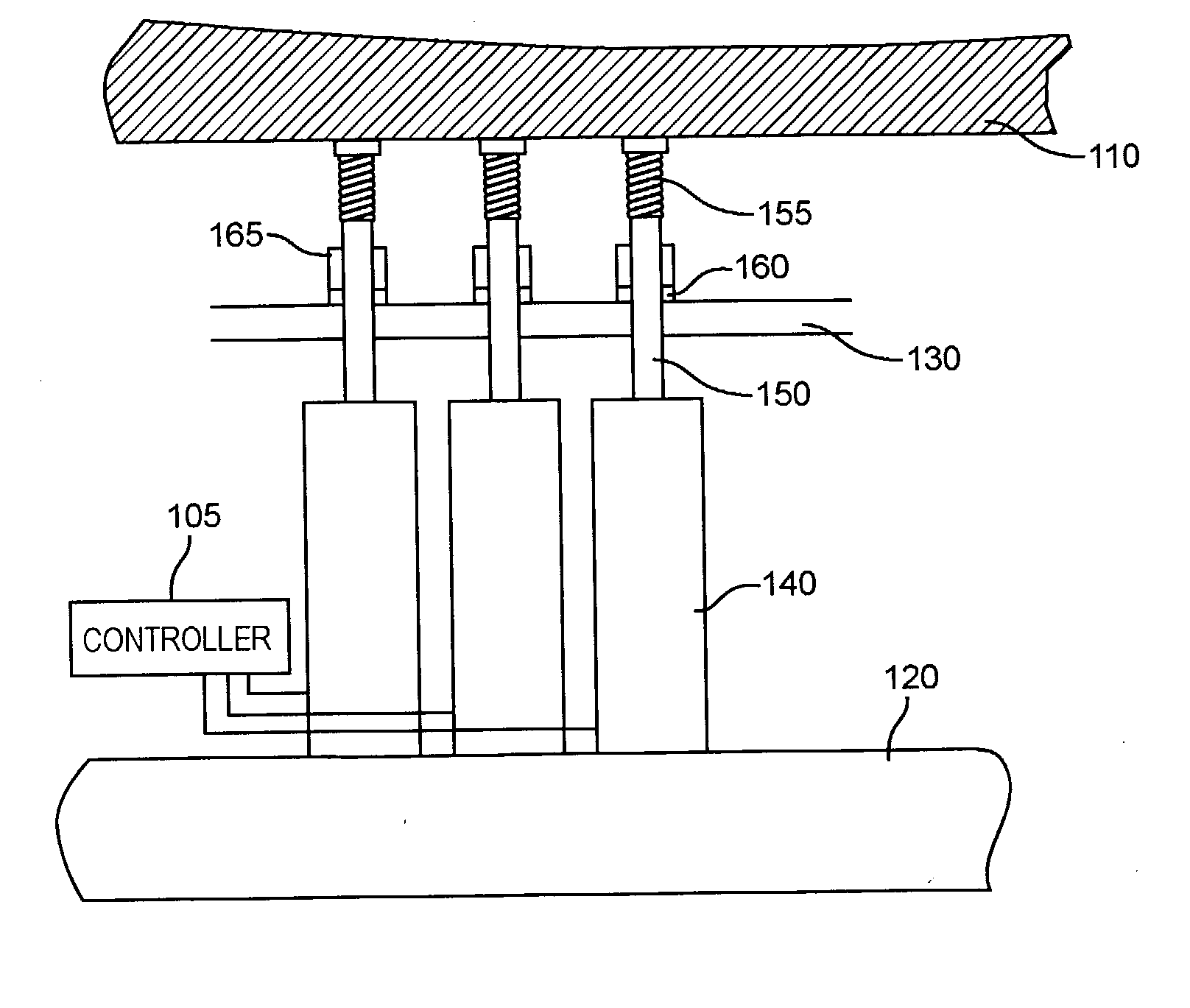 Deformable mirror actuation system