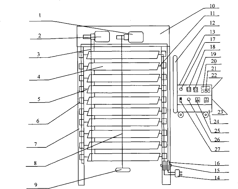 Retractable light-tracing solar shutter