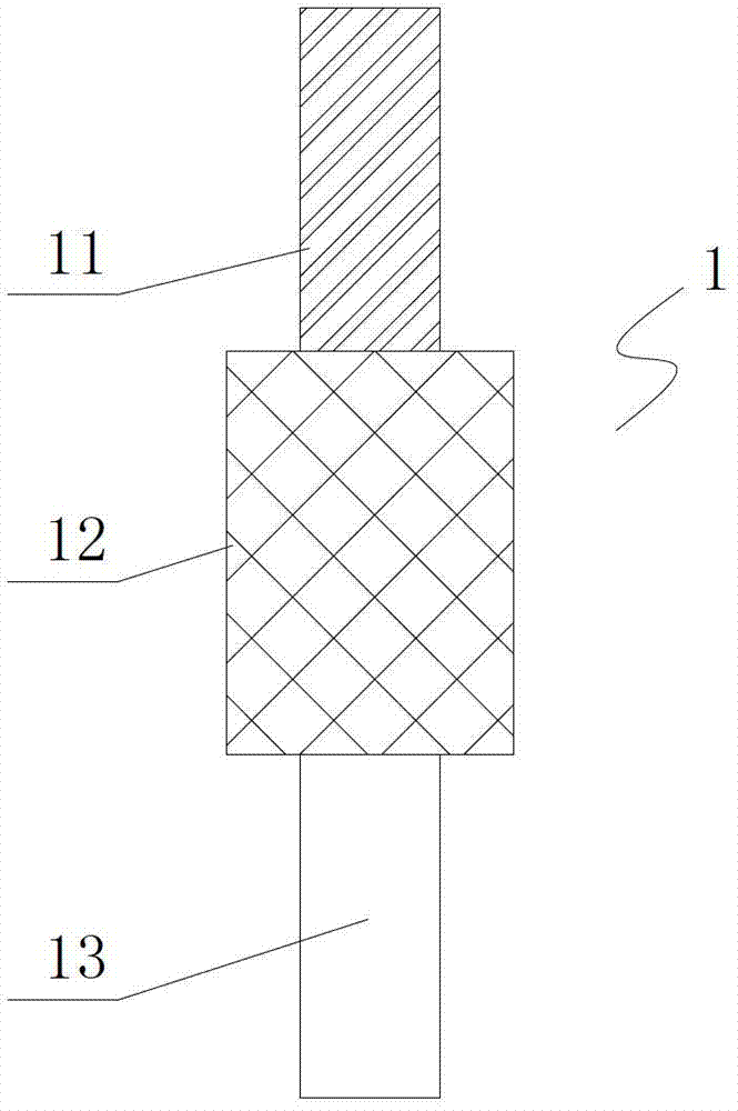Lithium ion battery anode tab and manufacture method thereof