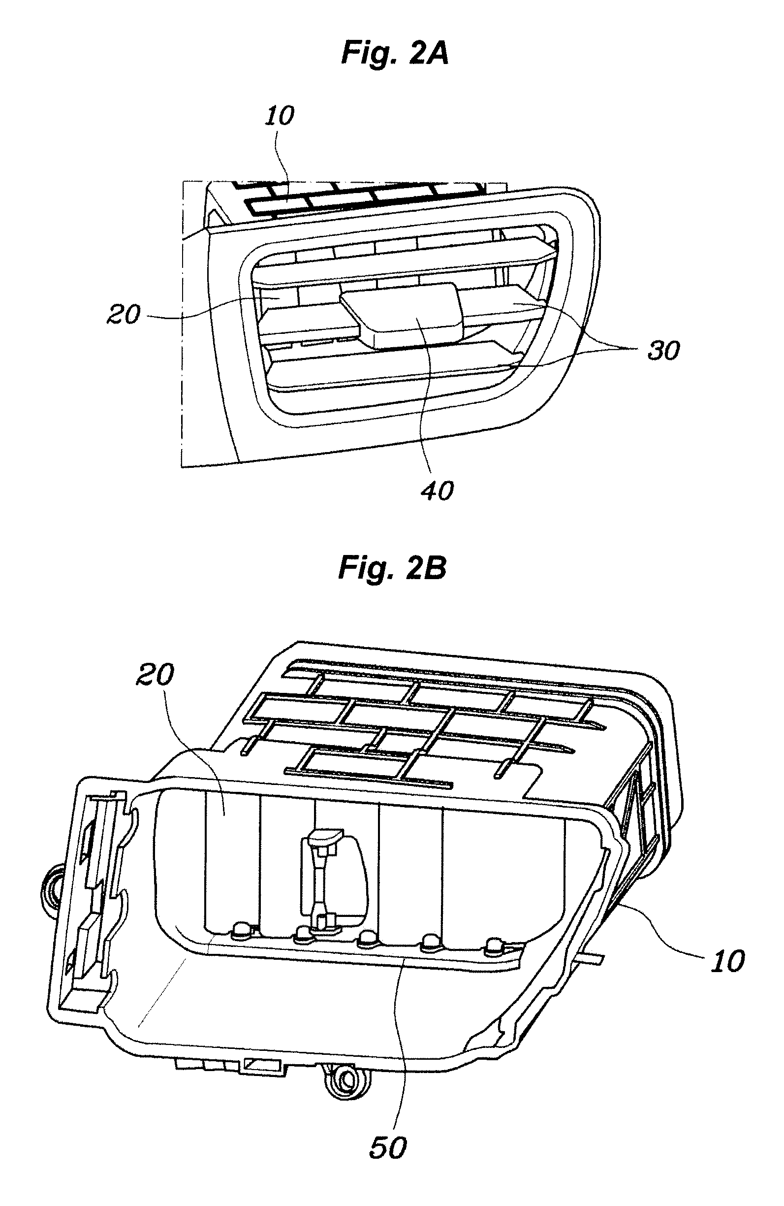 Air vent for vehicle