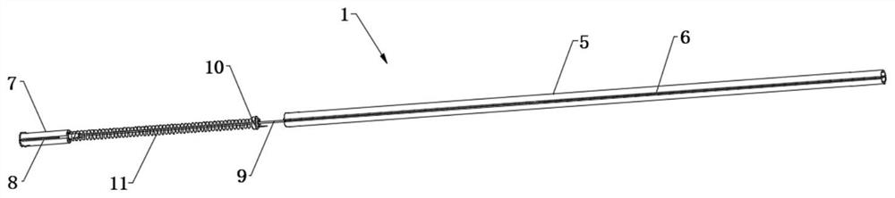 Coaxial telescopic high-altitude electric saw