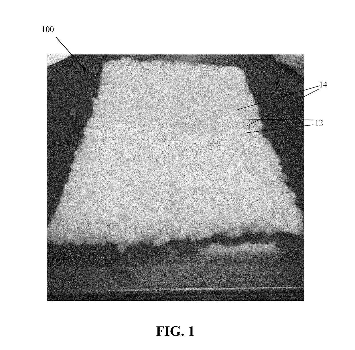 Fiberball batting and articles comprising the same