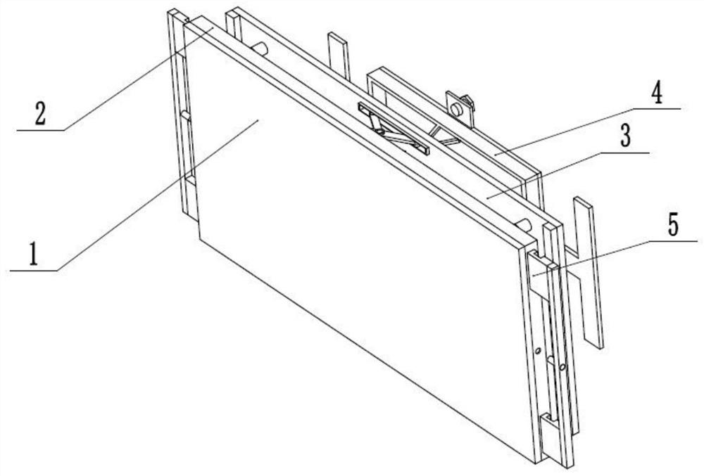 A display module that facilitates internal circuit board assembly