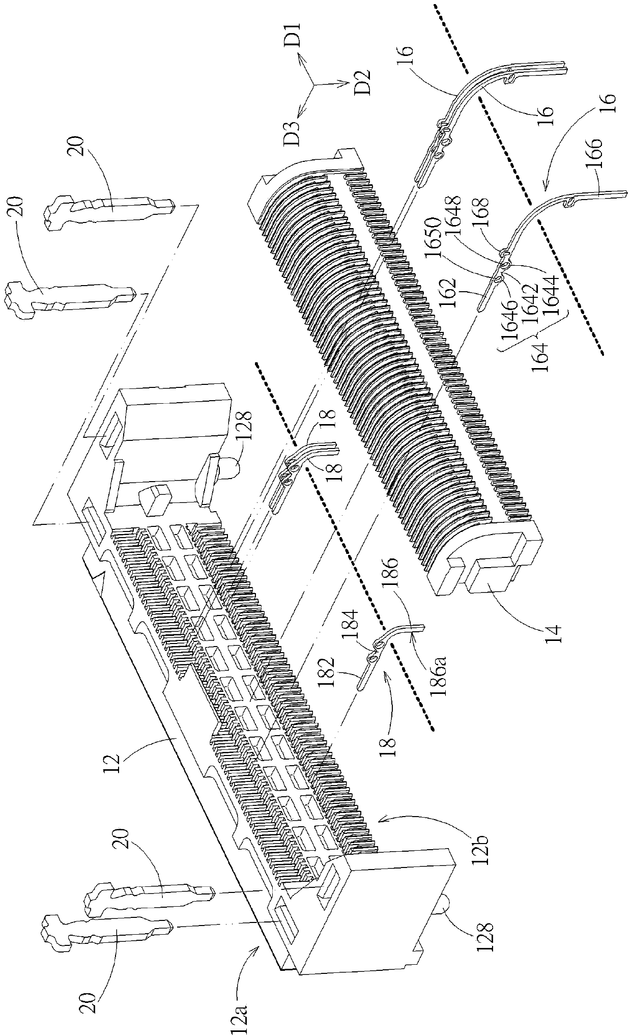 Electric connector and terminal thereof