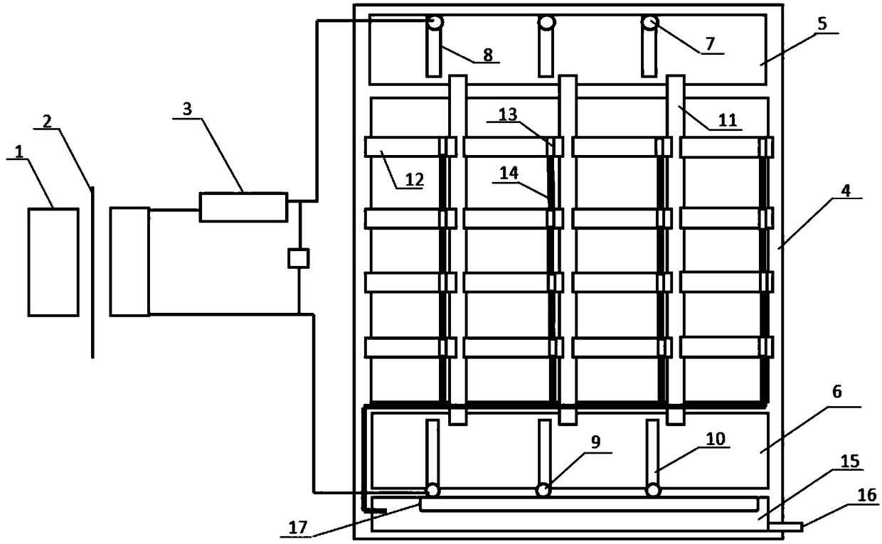 Aquatic product fresh keeping device based on high-voltage alternating electric field