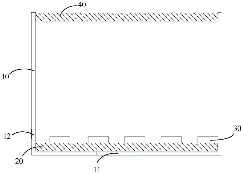 Liquid level detection device and system