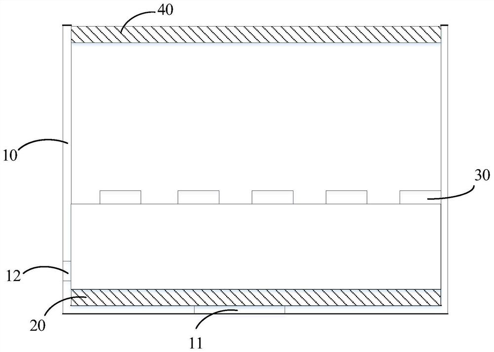 Liquid level detection device and system