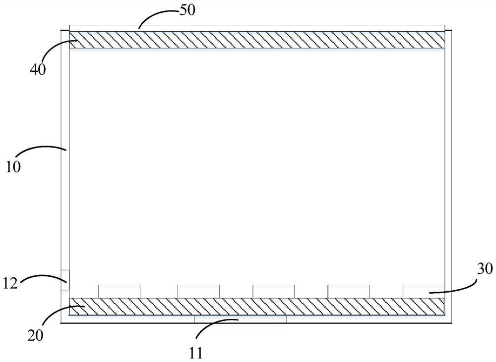 Liquid level detection device and system