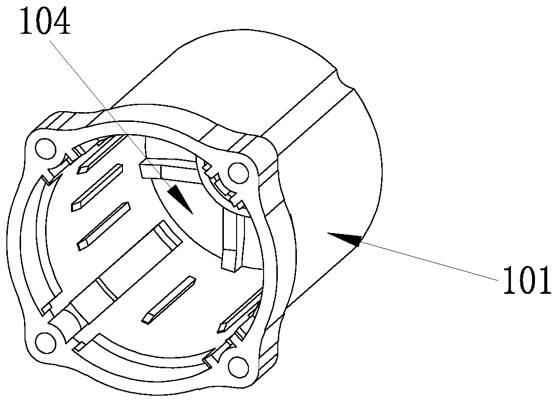 A brushless motor for spray coater