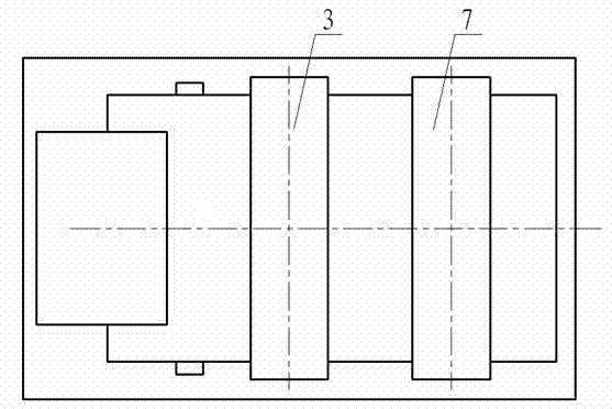 Elliptic vibration machine with parallel shafts and double excitation motors