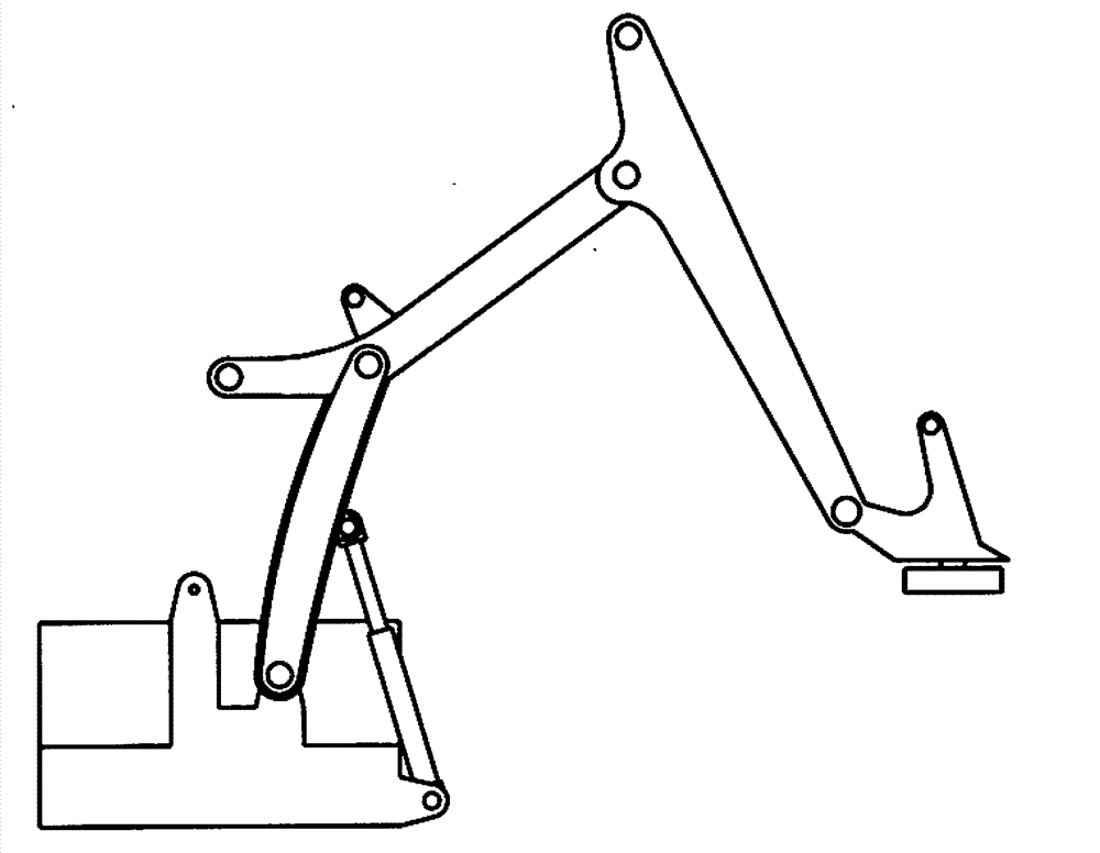 Palletizing robot with large working space