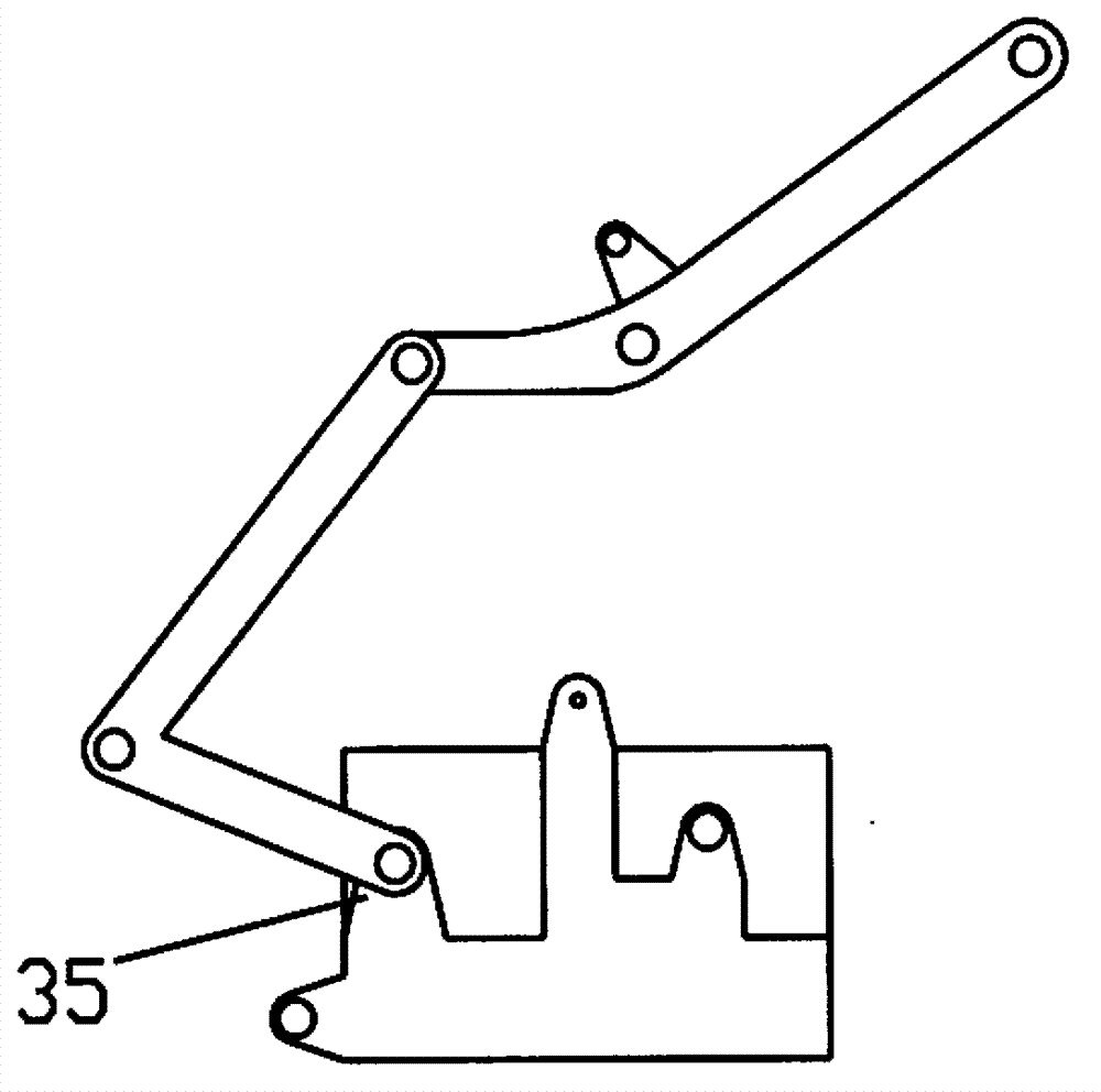 Palletizing robot with large working space