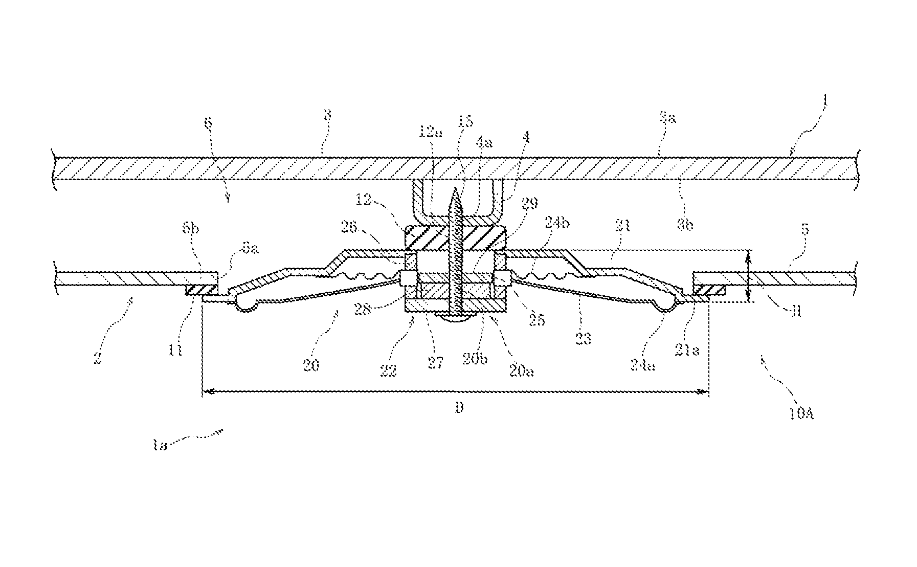 On-vehicle acoustic device and method of assembling the same