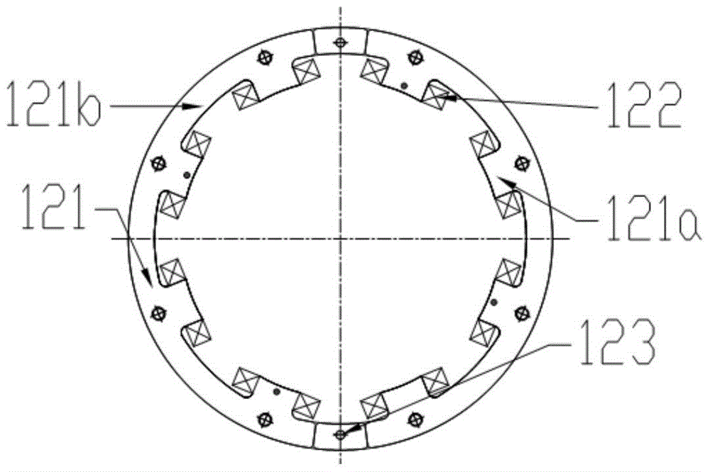 A magnetic shield tube type electromagnetic induction heating device