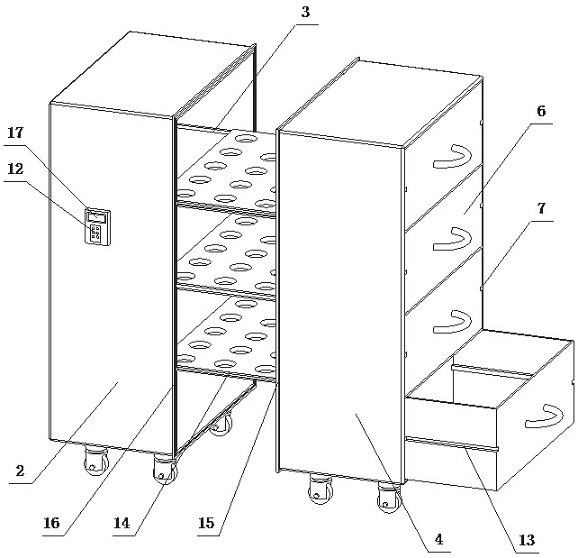 Medicine storage box