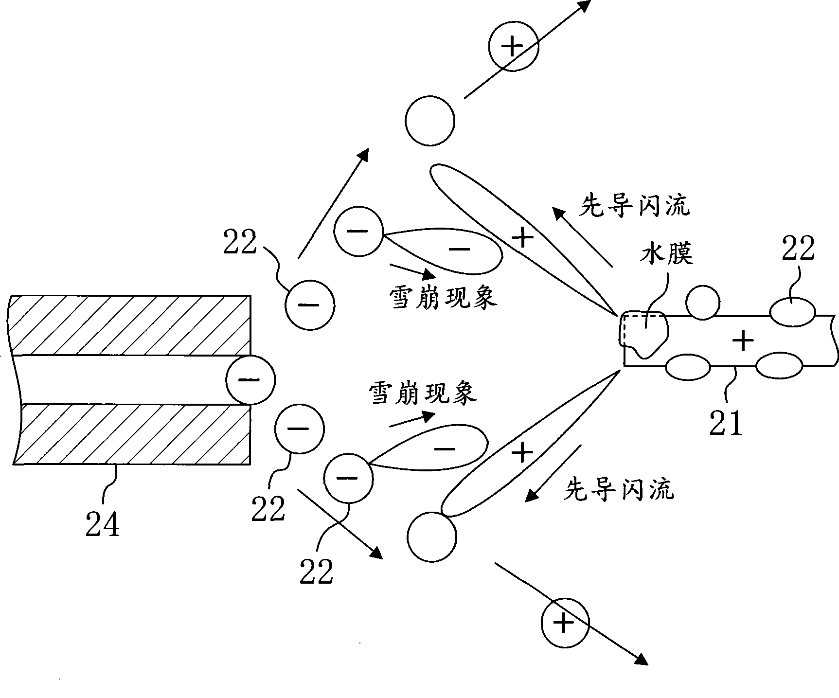 Discharge device and air purifying device