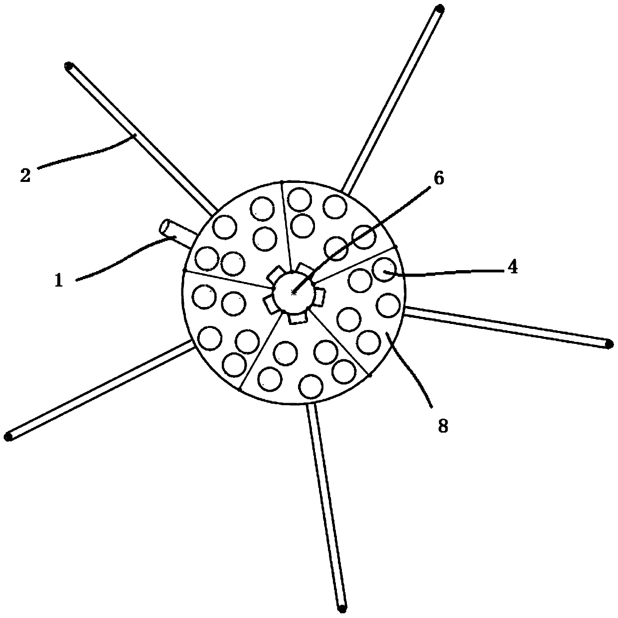 Undersea cruise type classifying and sampling device for continental shelf regions, and application method thereof