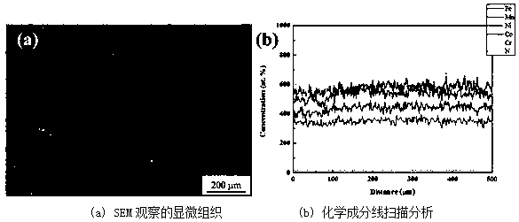 Nitrogen-reinforced FeCrCoMnNi high-entropy alloy and preparation method thereof