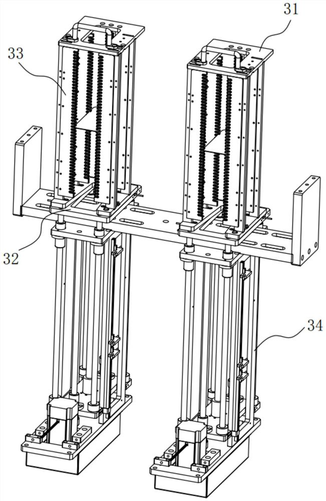 Glass discharging device