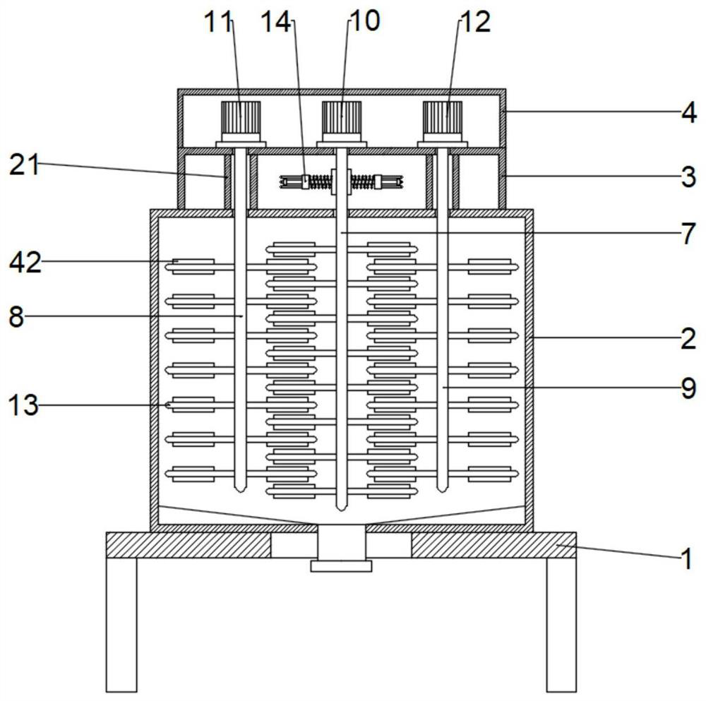 Self-adjusting intelligent chemical stirring machine