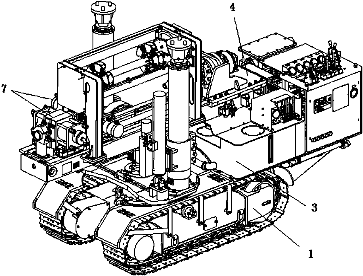 An Improved Hydraulic Crawler Drilling Rig