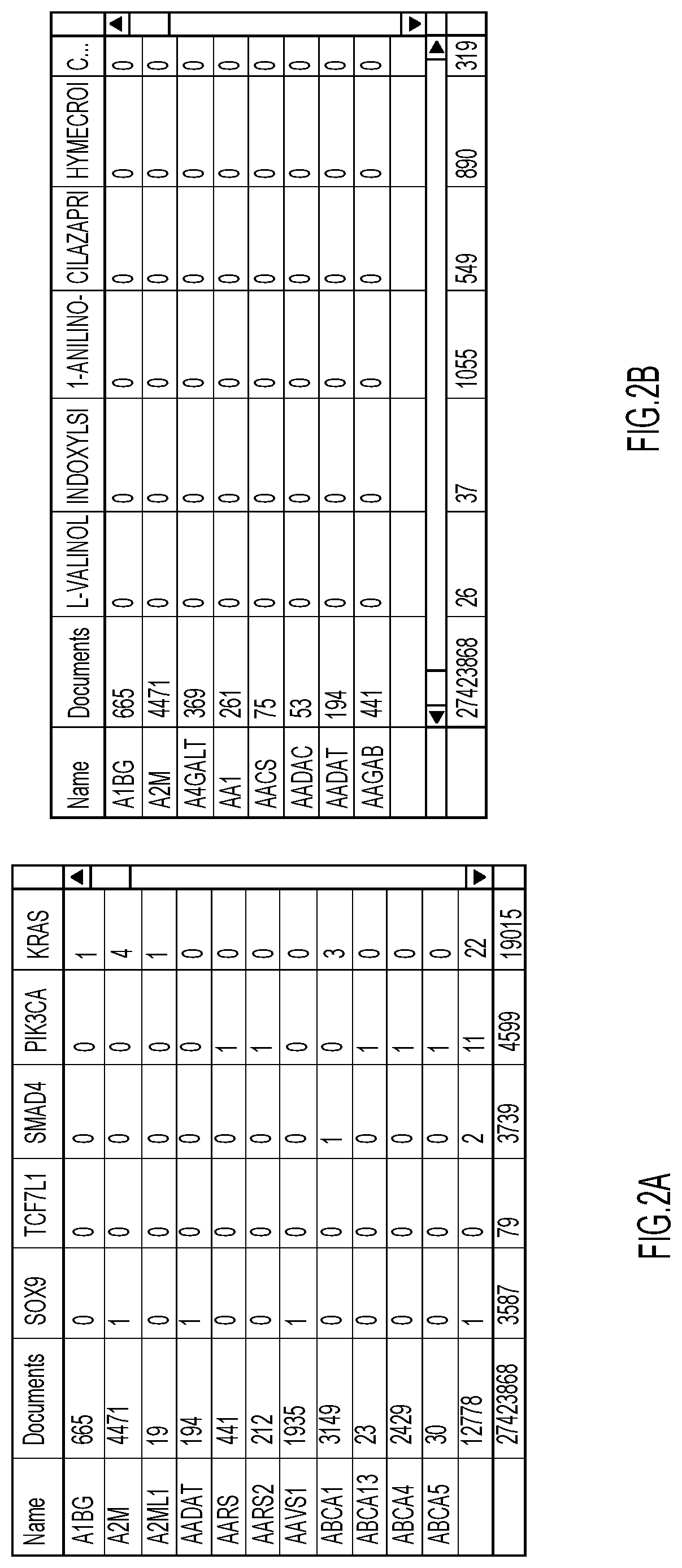 Accessing data in a multi-level display for large data sets