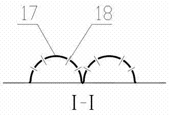 High-efficiency tilted plate sand-removal and water-intake device