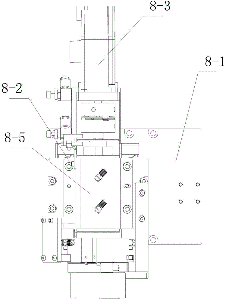 Reinforcing plate high-accuracy intelligent attachment system and attachment method thereof