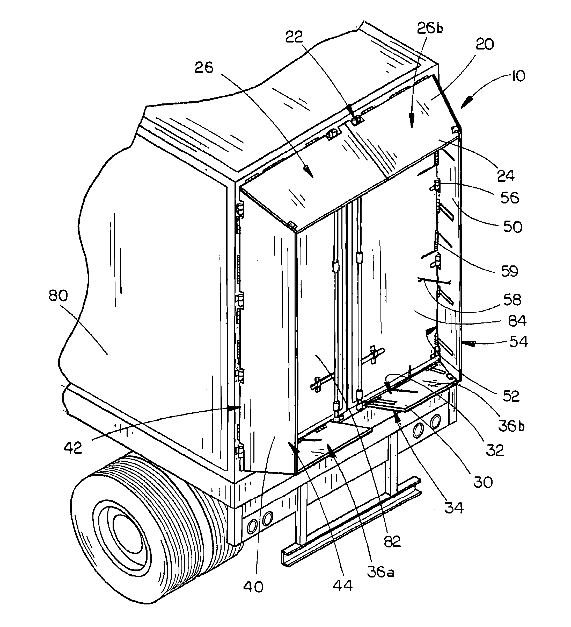 Air Drag Reduction Apparatus for Tractor-Trailers