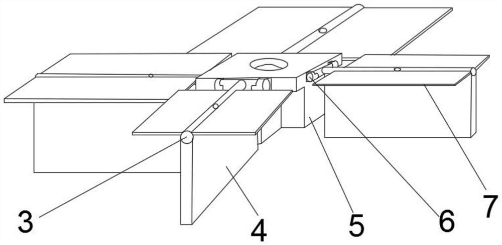 An external wall insulation board fixing device and installation method