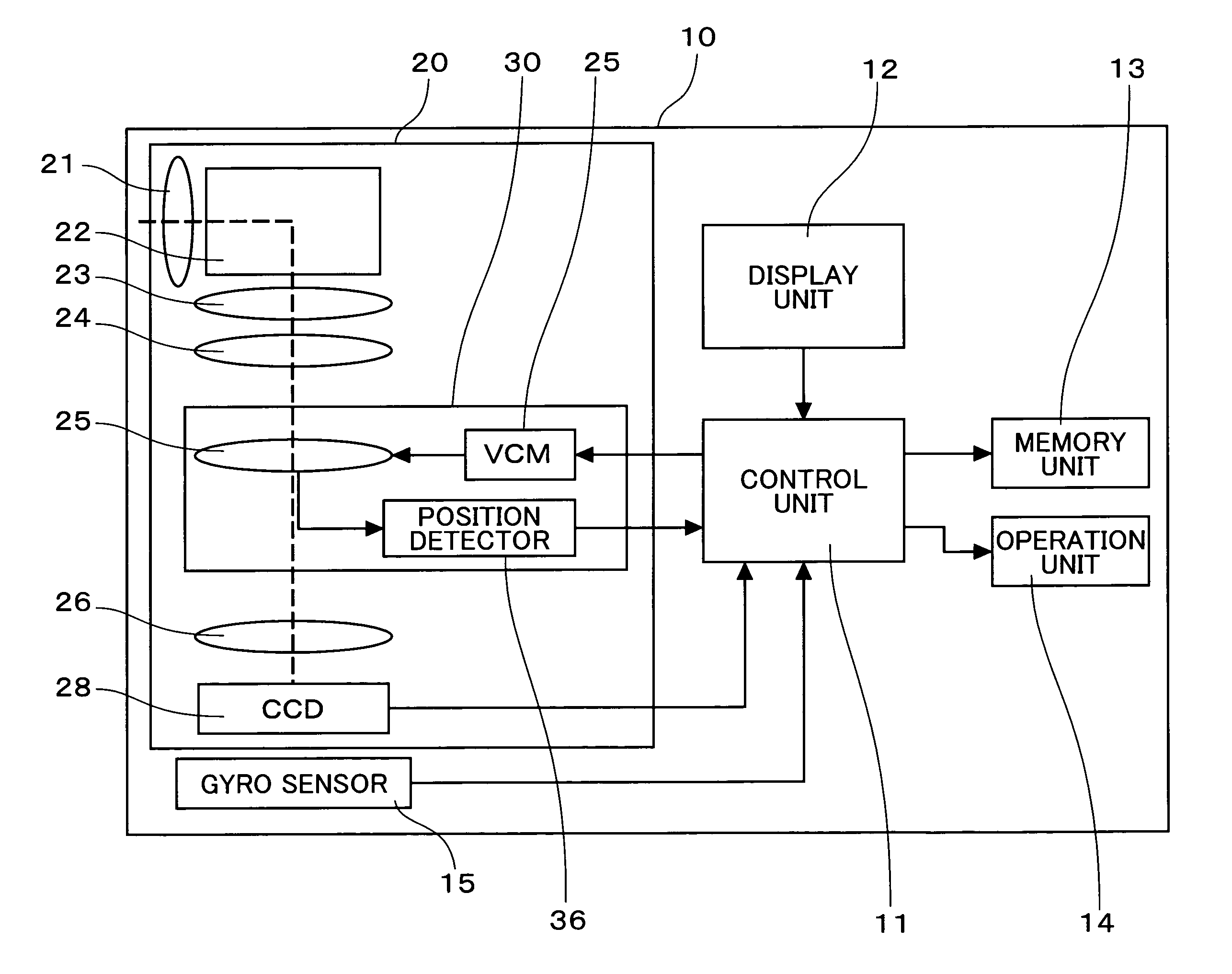 Vibration reduction mechanism and optical device