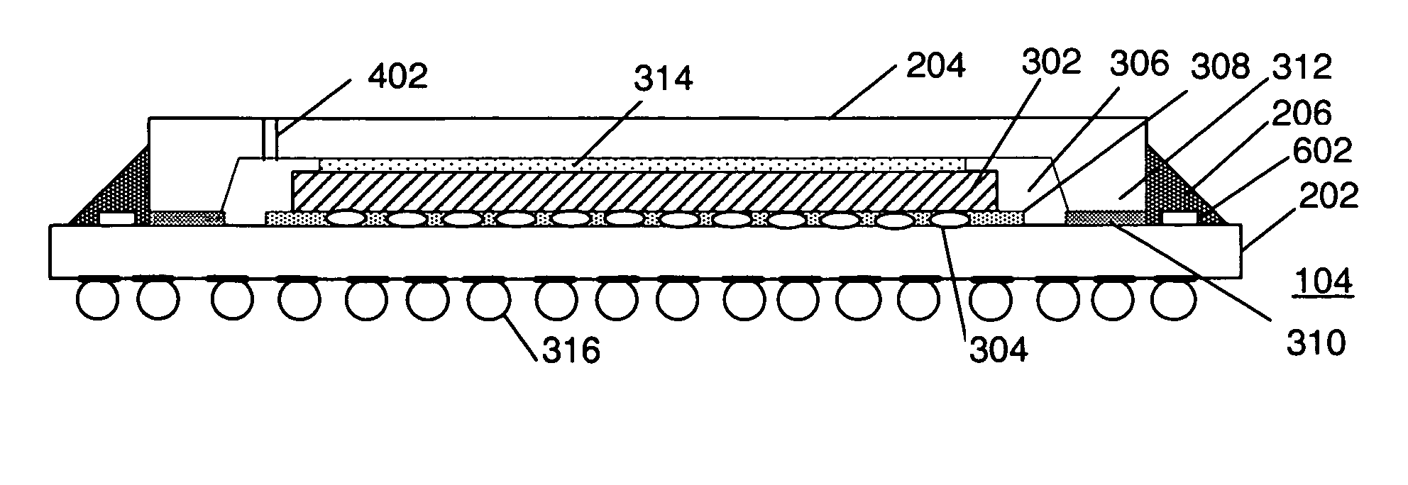 Integrated circuit having a lid and method of employing a lid on an integrated circuit