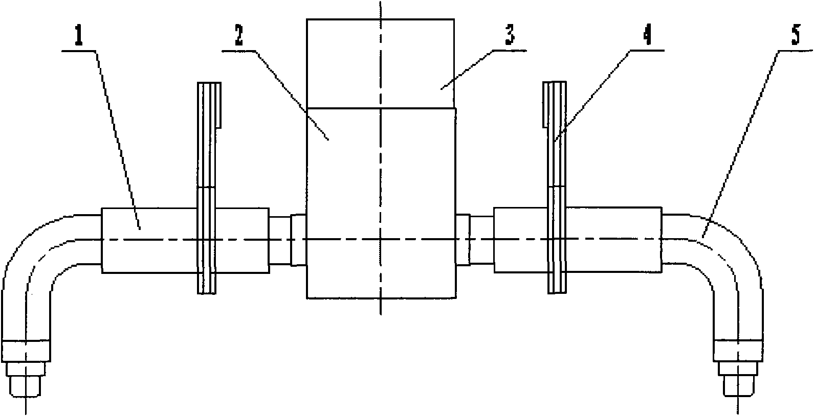 High-voltage terminal device for transformer