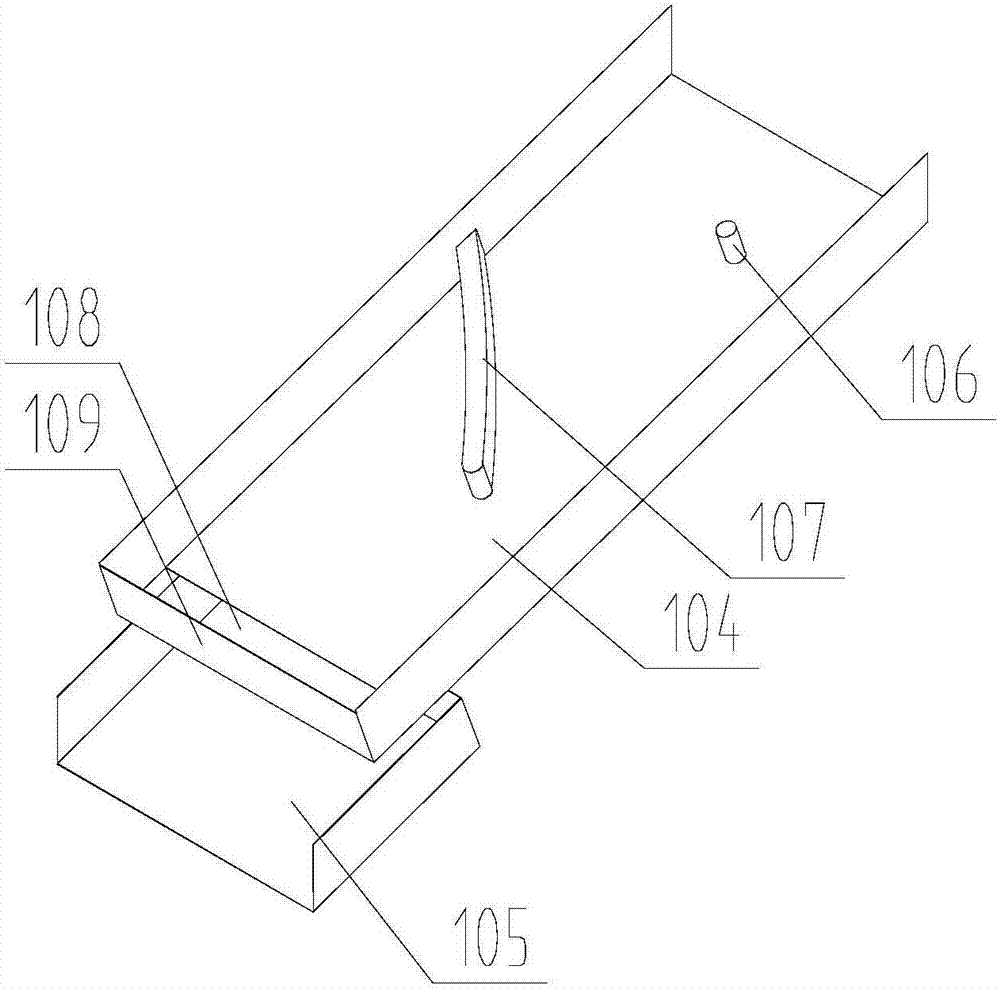 A clamping and feeding device for double-end processing of rigid pipe fittings