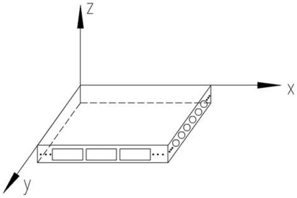 Mechanical analysis and calculation method for hollow floor with built-in thin-wall corrugated cylinders