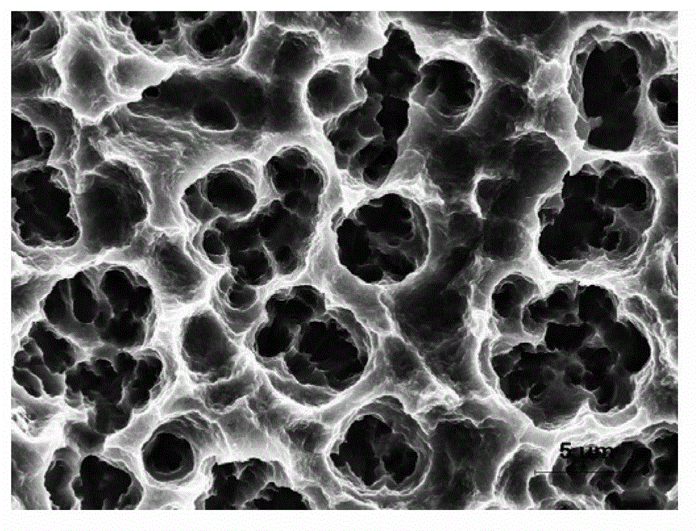 Method for preparing micro-nanostructure on surface of titanium implant