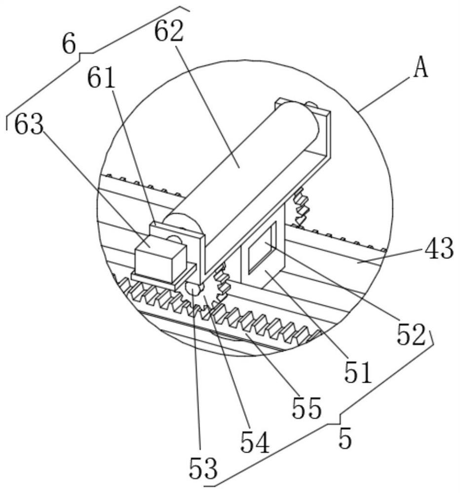 Aluminum profile plastic spraying treatment device based on Internet