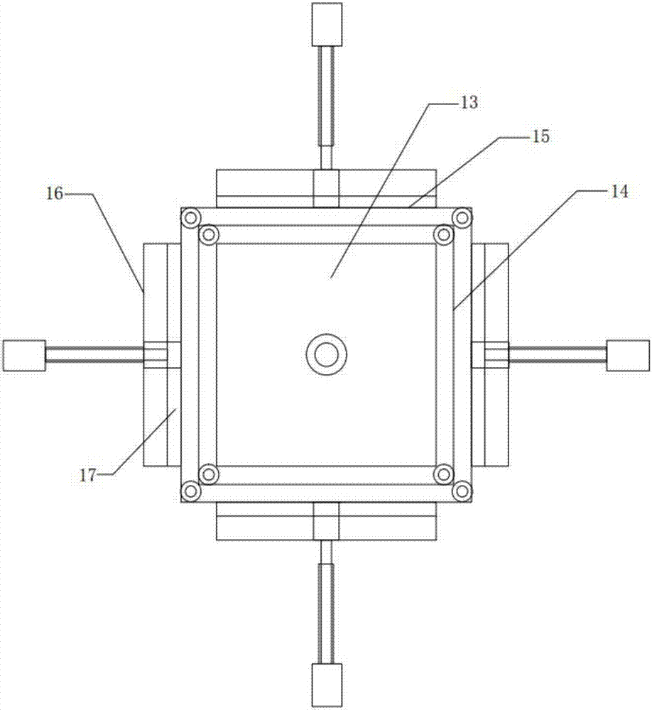Carton folding device with size adjusting function